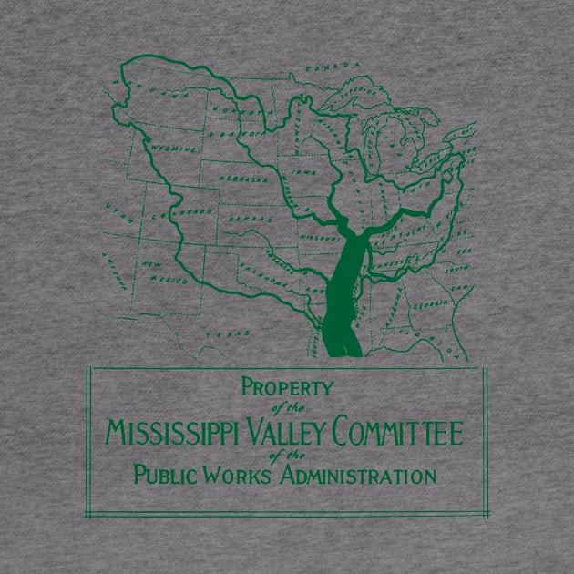 1933 Mississippi Valley Committee by historicimage